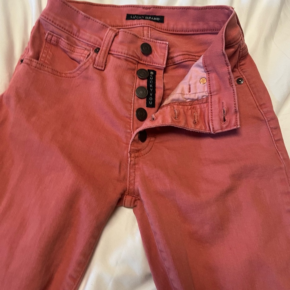 Lucky Brand Women's High Rise Coral Jeans